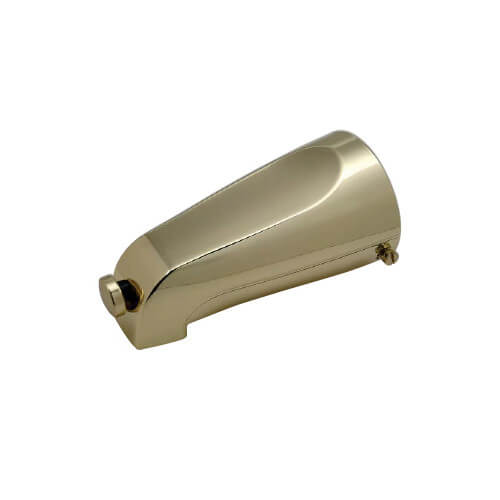 Main product image of 5-1/8" Mixet Polished Brass Diverter Tub Spout (1/2" Slip-On)