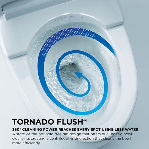 Main product image of MS442124CUFG#12 Nexus 1.0 GPF 2-Piece Elongated 1.0 GPF Universal Height Toilet w/ CEFIONTECT & SS124 Softclose Seat, Washlet + Ready (Sedona Beige)
