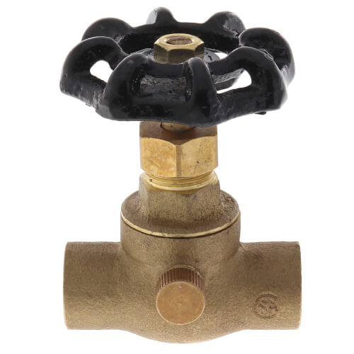 Main product image of 1/2" Solder Ends Stop & Waste Valve (Lead Free)