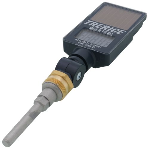 Main product image of 3-1/2" Adjustable Angle Light-Powered Digital Thermometer (-40-Degree (F) to 300-Degree (F) & -40-Degree (C) to 150-Degree (C))