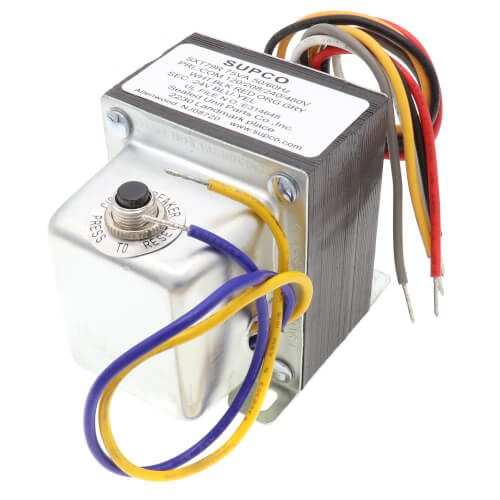 Sxt79r Supco Sxt79r Foot Mount 1 8 240 480v Primary 24v Secondary 75 Va Transformer