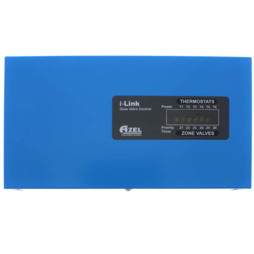 Main product image of 6 Zone Valve Controller with Priority Protection & Replaceable Built-In Transformer