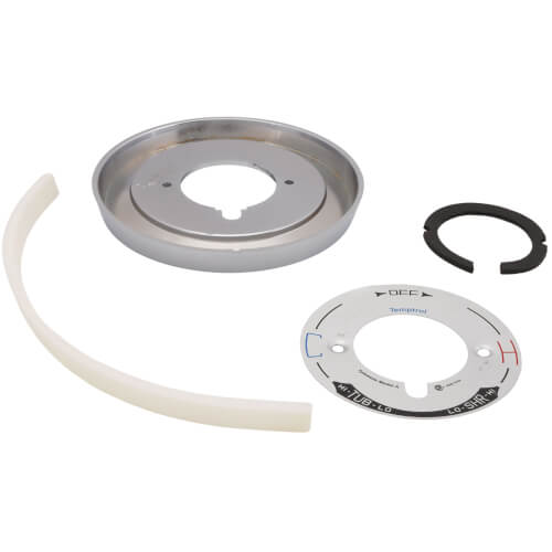 Main product image of Polished Chrome Temptrol Model A Escutcheon, T-27-ESC-A