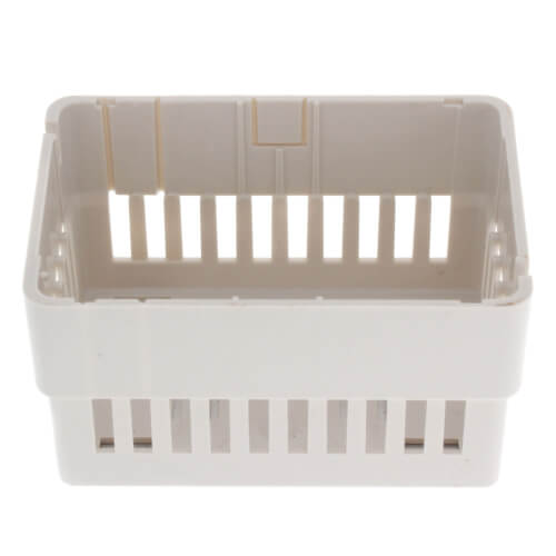 Main product image of White Thermostat Cover Plate Assembly, without thermometer window (Horizontal Mount)