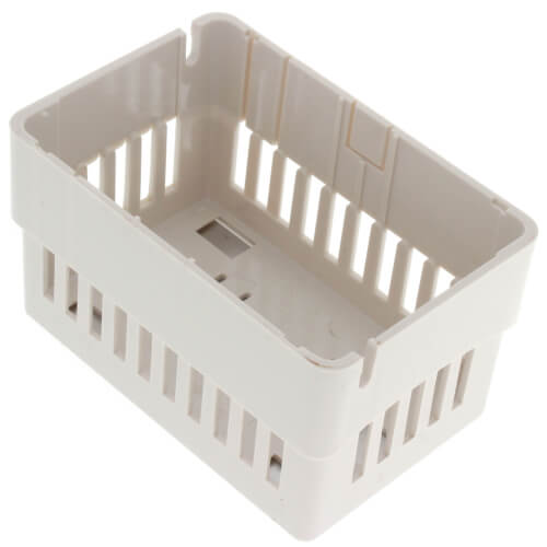 Main product image of White Thermostat Cover Plate Assembly, without thermometer window (Horizontal Mount)