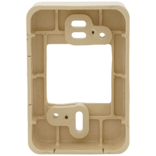 Main product image of Plastic Surface Mounting Back for Surface Mounted Thermostats with Exposed Tubing