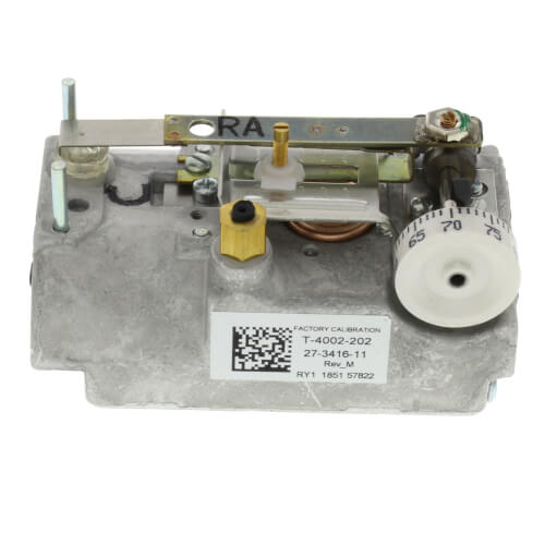 T 4002 202 Johnson Controls T 4002 202 Reverse Acting Pneumatic Horizontal Mount Thermostat