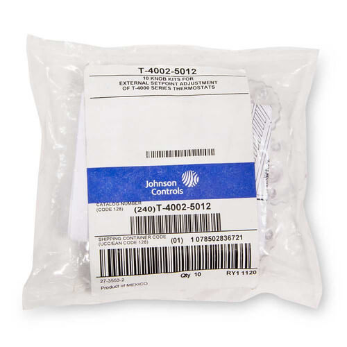 T40025012 Johnson Controls T40025012 Knob Adjustment Kit (Bag
