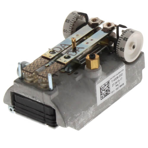 Main product image of Direct Acting Dual Temperature Vertical Pneumatic Thermostat (cover sold separately)
