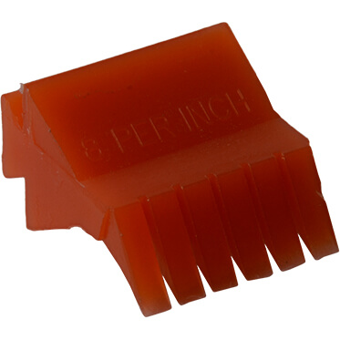 Main product image of Orange Multi-Head Fin Comb Tool (Pack of 3)