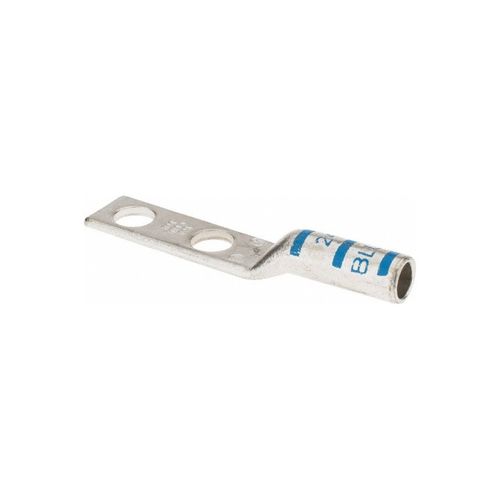 Main product image of 6 AWG Non-Insulated Compression Connection Rectangle Ring Terminal, 54852BE