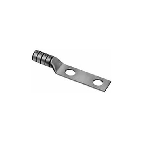 Main product image of 2 AWG Non-Insulated Compression Connection Rectangle Ring Terminal, 54856BE