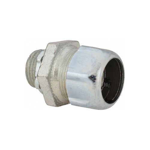 Main product image of 1/2" Straight Rigid/IMC Malleable Iron Conduit Connector, 8121