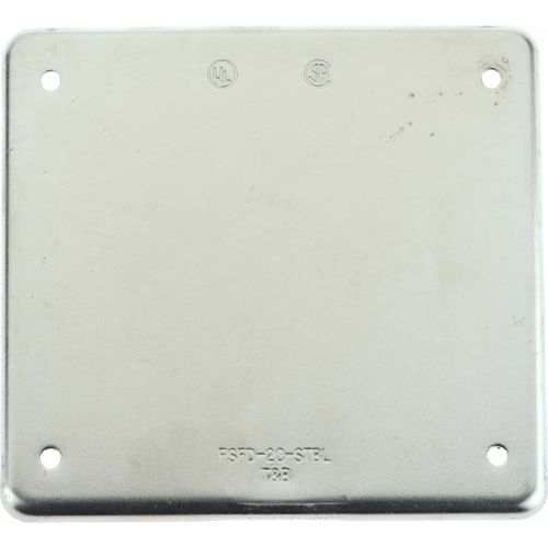 Main product image of Steel Device Electrical Box Cover, S1002