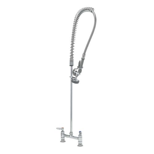 Main product image of Easyinstall Pre-rinse, Spring Action, Deck Mount Base, 8" Centers, B-0107 Spray Valve, B-0123