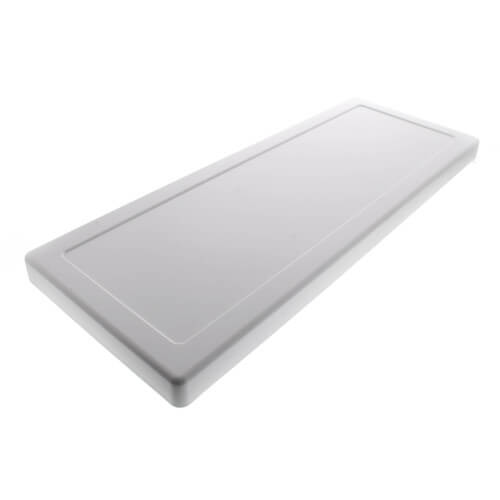 Main product image of Fit-All White Plastic Toilet Tank Cover