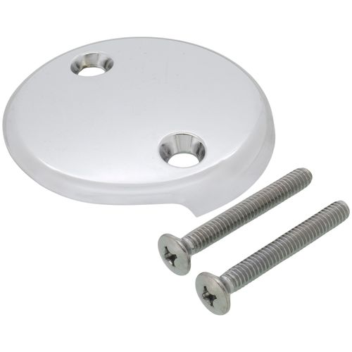 Main product image of Two-Hole Overflow Plate w/ Screws