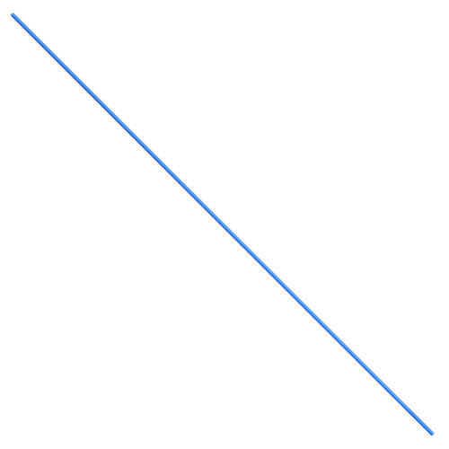 Main product image of 1" x 20 ft. Blue PEX-b Tubing, Straight Length
