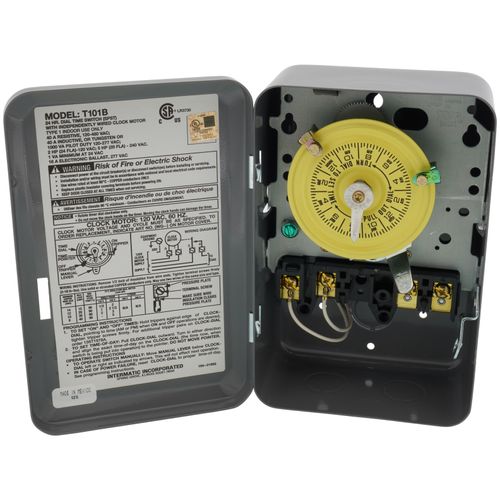 T101b - Intermatic T101b - 24-hour Mechanical Time Switch , 40a, Spst 