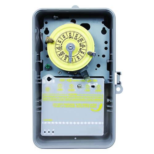 Main product image of Mechanical Time Switch w/ NEMA 3R Plastic Case, 40A, SPST (120V)