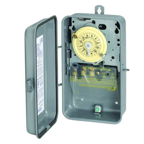 T101R - Intermatic T101R - Heavy Duty Mechanical Time Switch w/ NEMA 3R ...