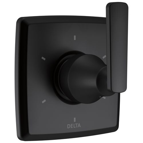 Main product image of Ashlyn 6-Setting 3-Port Diverter Trim (Matte Black), T11964-BL