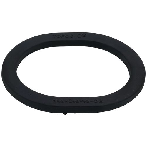 Main product image of 2-3/4" ID x 3-1/2" ID x 1/2" Flange Width Series 180 Obround Gasket, T1260-OBR-S0180