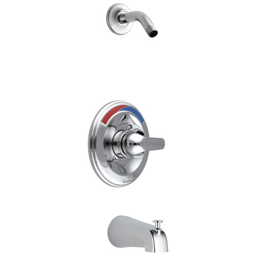 Main product image of Commercial HDF Monitor 13 Series Tub & Shower Trim - Less Head (Chrome), T13491-LHD