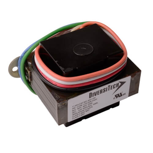 Main product image of 120V (Primary) 24V (Secondary) 40VA Rating Transformer, Class 2 1585 UL Rated