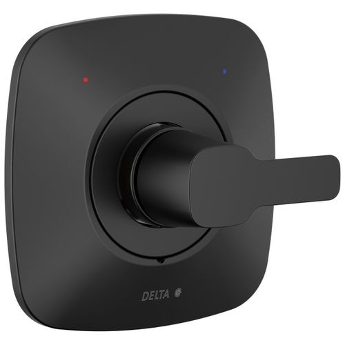 Main product image of T140339-BL-PP Modern Monitor 14 Series Valve Only Trim (Matte Black)