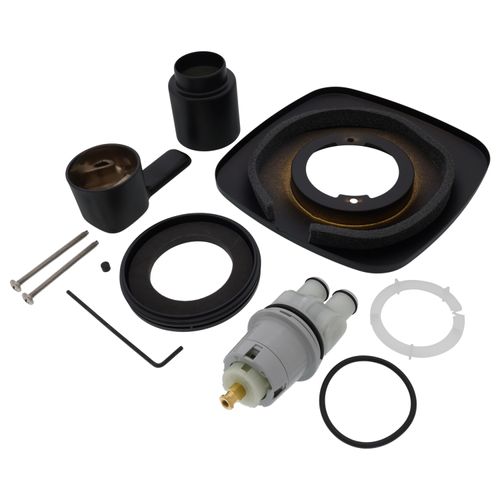 Main product image of T140339-BL-PP Modern Monitor 14 Series Valve Only Trim (Matte Black)