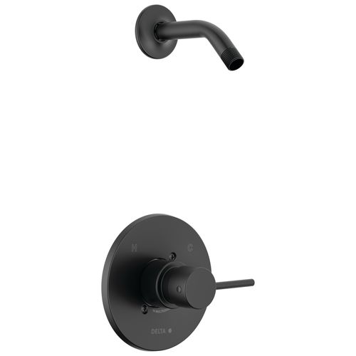 Main product image of Modern Monitor 14 Series Shower Trim - Less Head, T14259-BLLHD-PP (Matte Black)