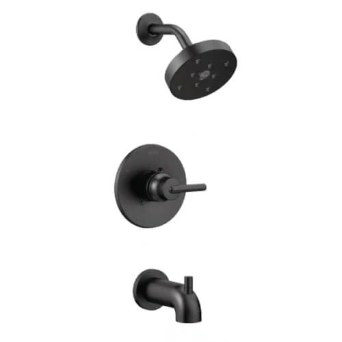 Main product image of Trinsic Monitor 14 Series Tub & Shower Trim (Matte Black), T14459-BL