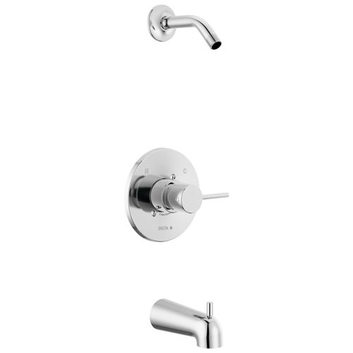 Main product image of Modern Monitor 14 Series Tub & Shower Trim - Less Head, T14459-LHD-PP (Chrome)