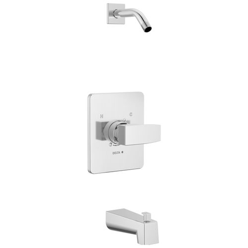 Main product image of Modern Monitor 14 Series Tub & Shower Trim - Less Head, T14467-LHD-PP (Chrome)