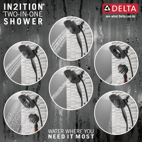 Main product image of Ashlyn Monitor 17 Series Shower Trim w/ In2ition (Matte Black), T17264-BL-I
