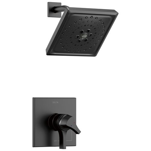 Main product image of Zura Monitor 17 Series H2OKinetic Shower Trim, 1.75 GPM (Matte Black), T17274-BL