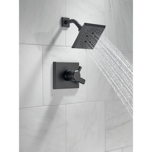 Main product image of Pivotal Monitor 17 Series H2Okinetic Shower Trim (Matte Black), T17299-BL