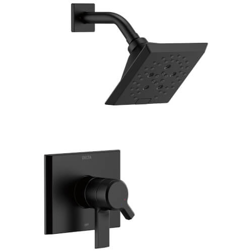 Main product image of Pivotal Monitor 17 Series H2Okinetic Shower Trim (Matte Black), T17299-BL