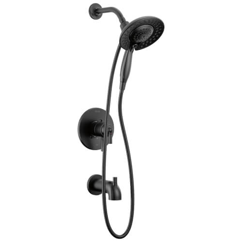 Main product image of Saylor Monitor 17 Series Tub & Shower Trim w/ In2ition (Matte Black), T17435-BL-I