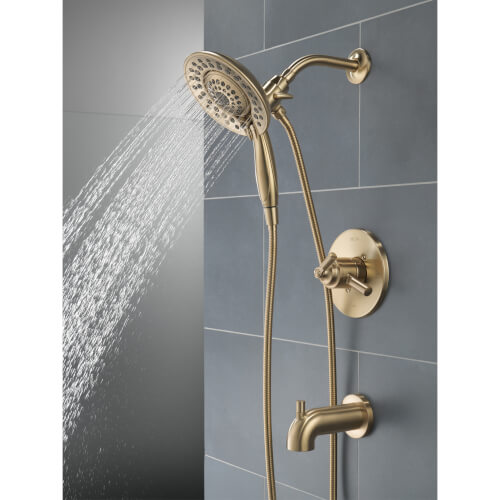Main product image of Saylor Monitor 17 Series Tub & Shower Trim w/ In2ition (Champagne Bronze), T17435-CZ-I