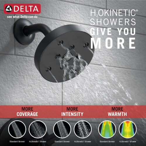 Main product image of Trinsic Monitor 17 Series H2Okinetic Tub & Shower Trim (Matte Black), T17459-BL
