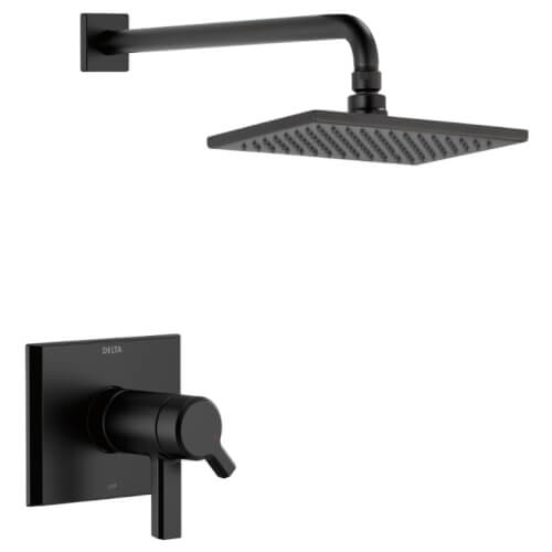 Main product image of Pivotal TempAssure 17T Series H2Okinetic Shower Trim (Matte Black), T17T299-BL