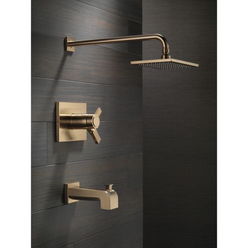 Main product image of Vero Tempassure 17T Series Tub & Shower Trim (Champagne Bronze), T17T453-CZ