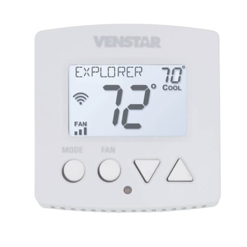 Main product image of Explorer Mini T2100 Residential Fan Coil Digital Thermostat w/ Wi-Fi