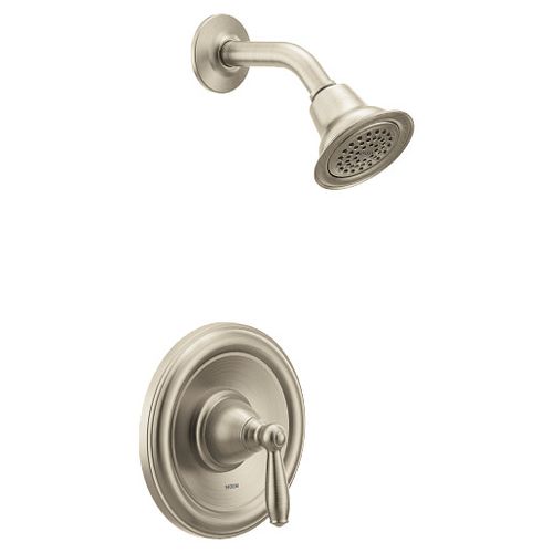 Main product image of Brantford Brushed Nickel Posi Temp Shower Trim w/ Cxc M-pact Valve, 1.75 Gpm, T2152EPBN-2520-L
