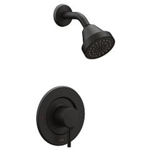 Main product image of Align Matte Black Posi-Temp Shower Only Trim, 2.5 gpm, T2192BL