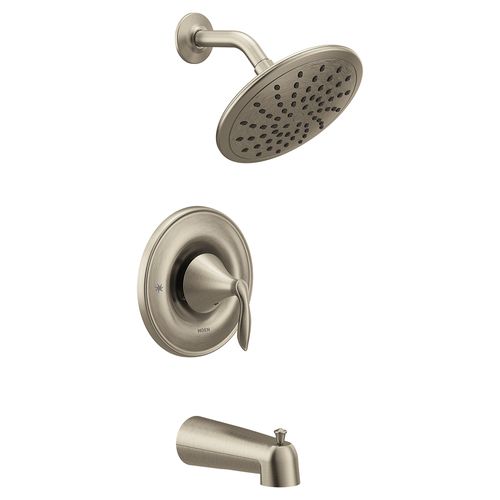 Main product image of Eva Brushed Nickel Posi-temp Eco-performance Tub And 8" Diameter Shower Trim, 1.75 Gpm, T2233EPBN