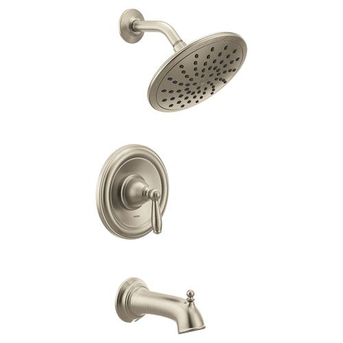 Main product image of Brantford Brushed Nickel Posi-temp Eco-performance Tub And 8" Shower Trim, 1.75 Gpm, T2253EPBN