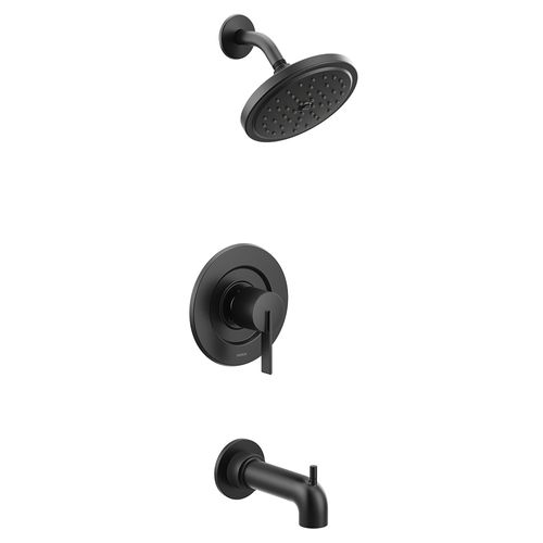 Main product image of Cia Matte Black Posi-temp Eco-performance Tub And Shower Trim, 1.75 Gpm, T2263EPBL